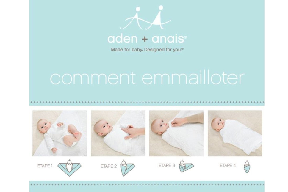 Baby and Beyond Aden Anais HOW TO SWADDLE BIG ARTICLE