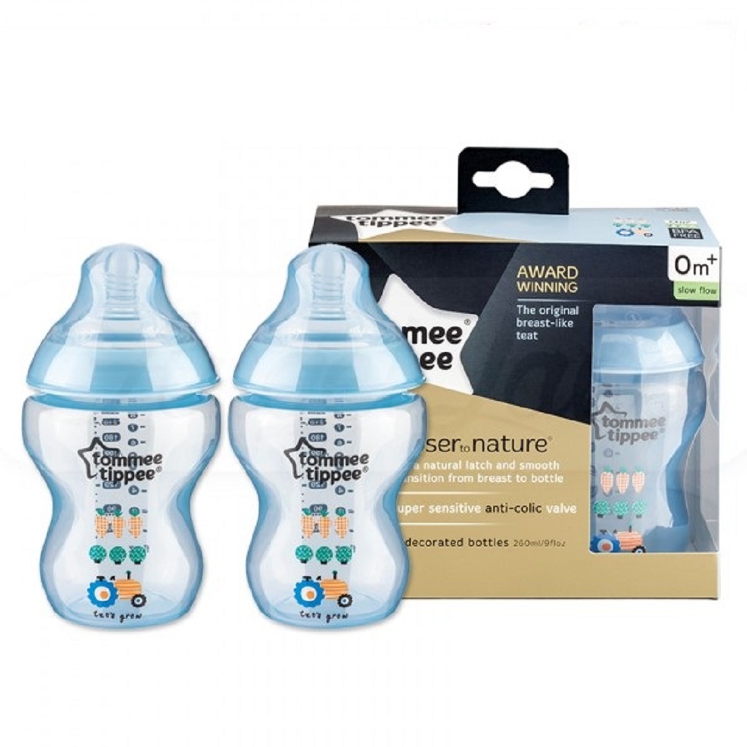 Baby and Beyond | Tommee Tippee CTN PP Bottles Tinted Blue 9oz/260ml ...