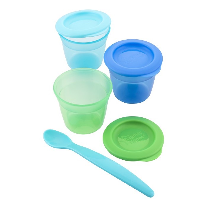 Baby And Beyond Tommee Tippee 3 Baby Food Pots