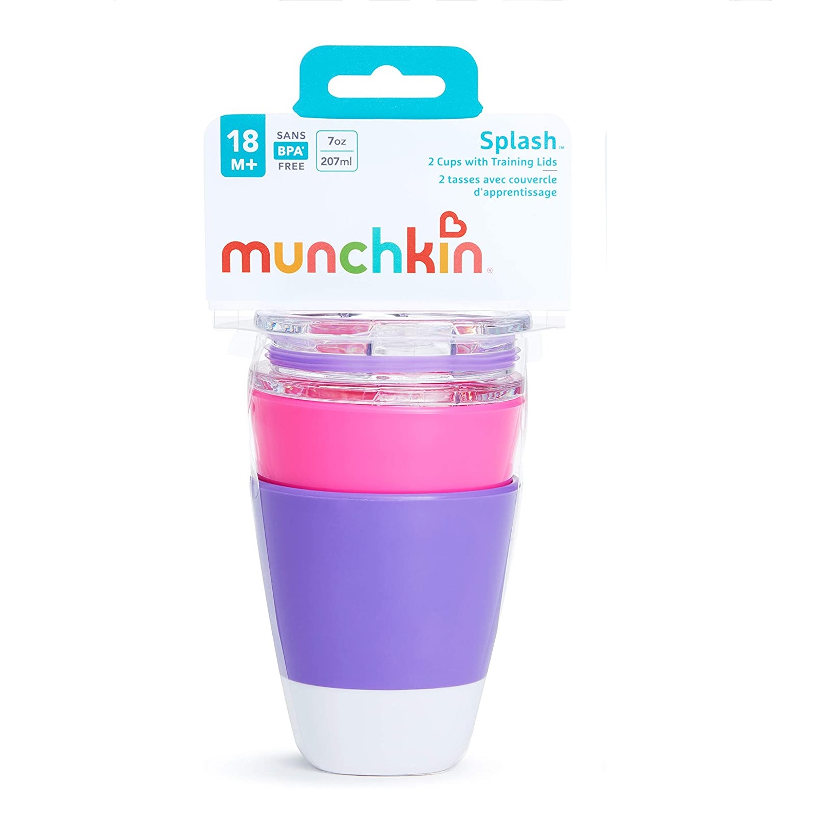 Munchkin Splash 7 oz. Toddler Cup in Pink