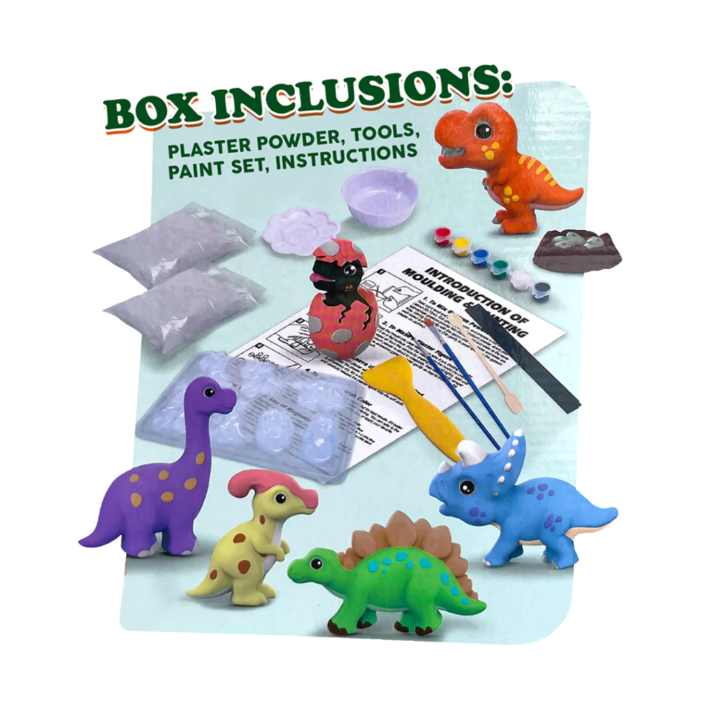 Baby and Beyond | Mould & Paint Set – Dinosaur